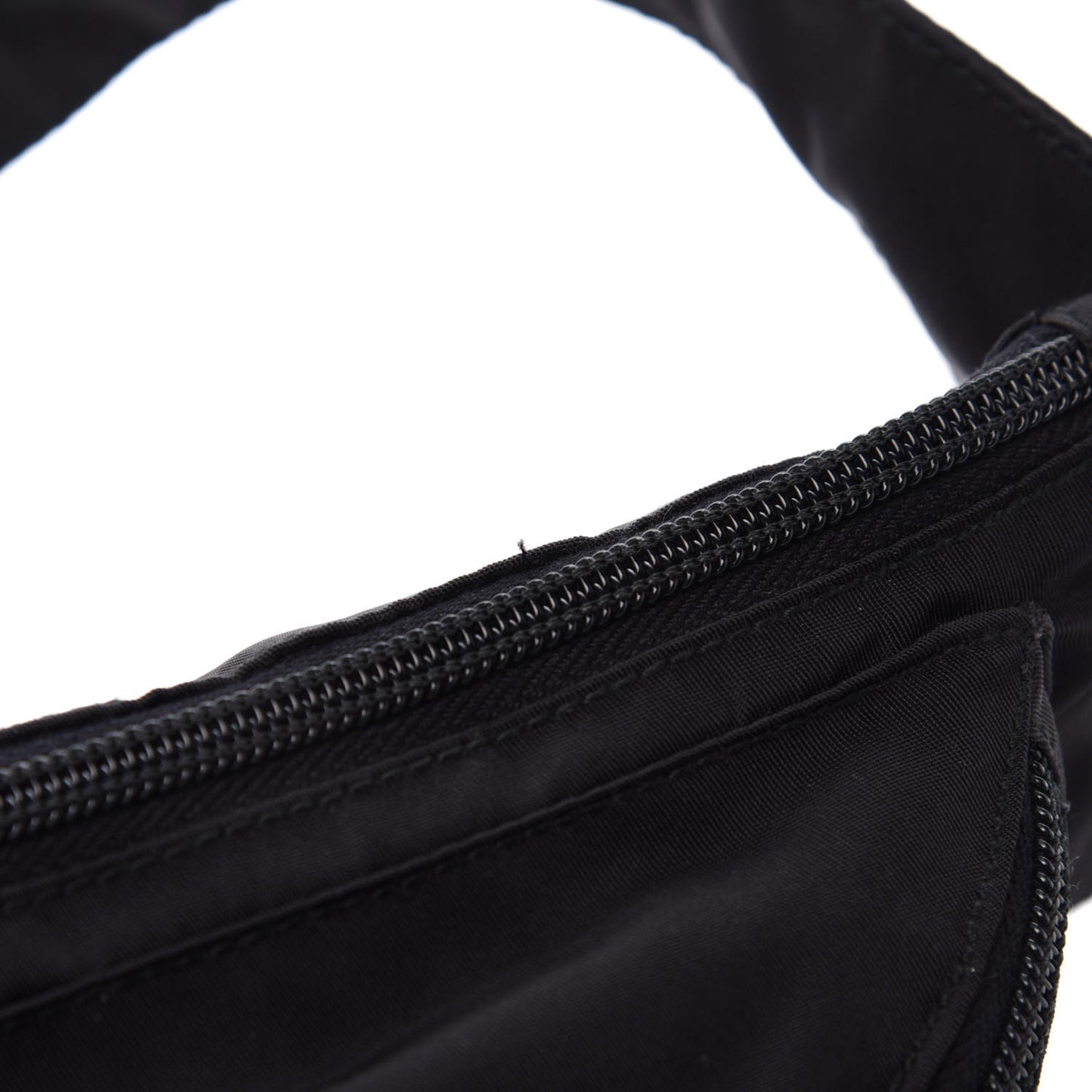 Tessuto Nylon Montagna Belt Bag Black