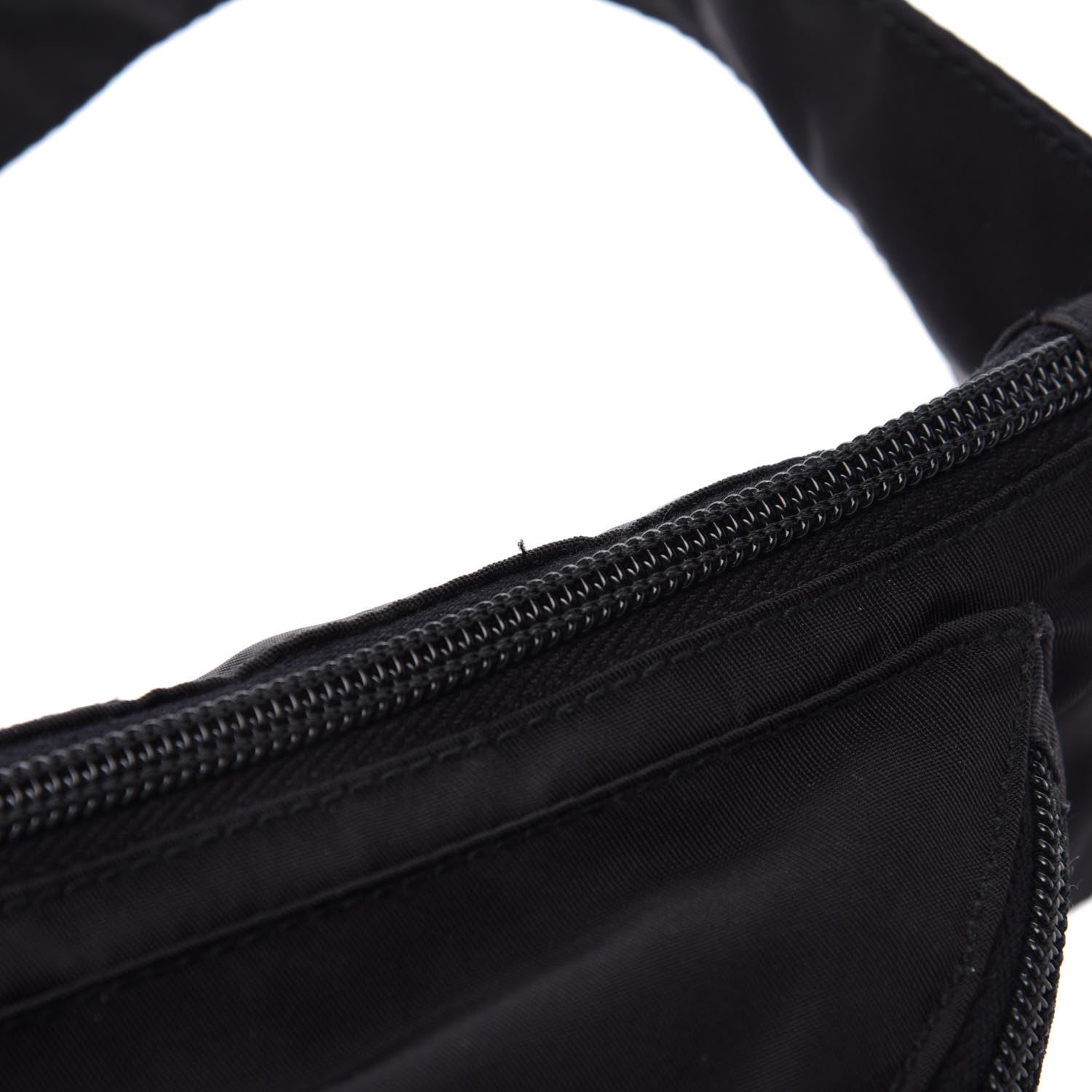 Prada Tessuto Nylon Montagna Belt Bag Black 11 of 13