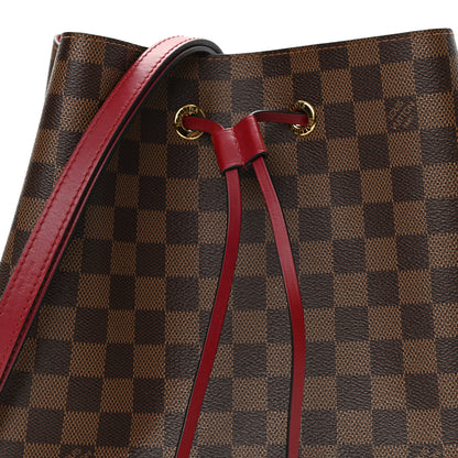 Louis Vuitton Damier Ebene Neonoe MM Cherry Berry 7 of 8