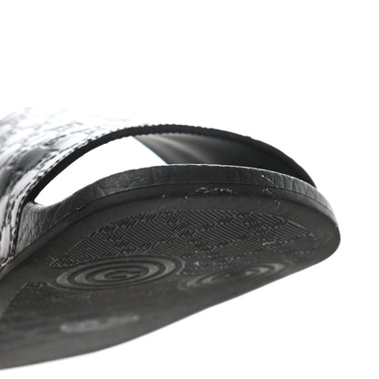 Gucci Microguccissima Slide Sandals 35 Black 5 of 5