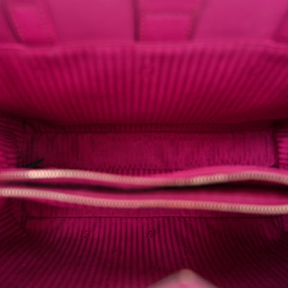 Fendi Vitello Elite Petite 2Jours Tote Magenta 5 of 11