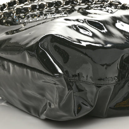 Chanel Patent Crystal Strass Bonbons Tote Black 9 of 9