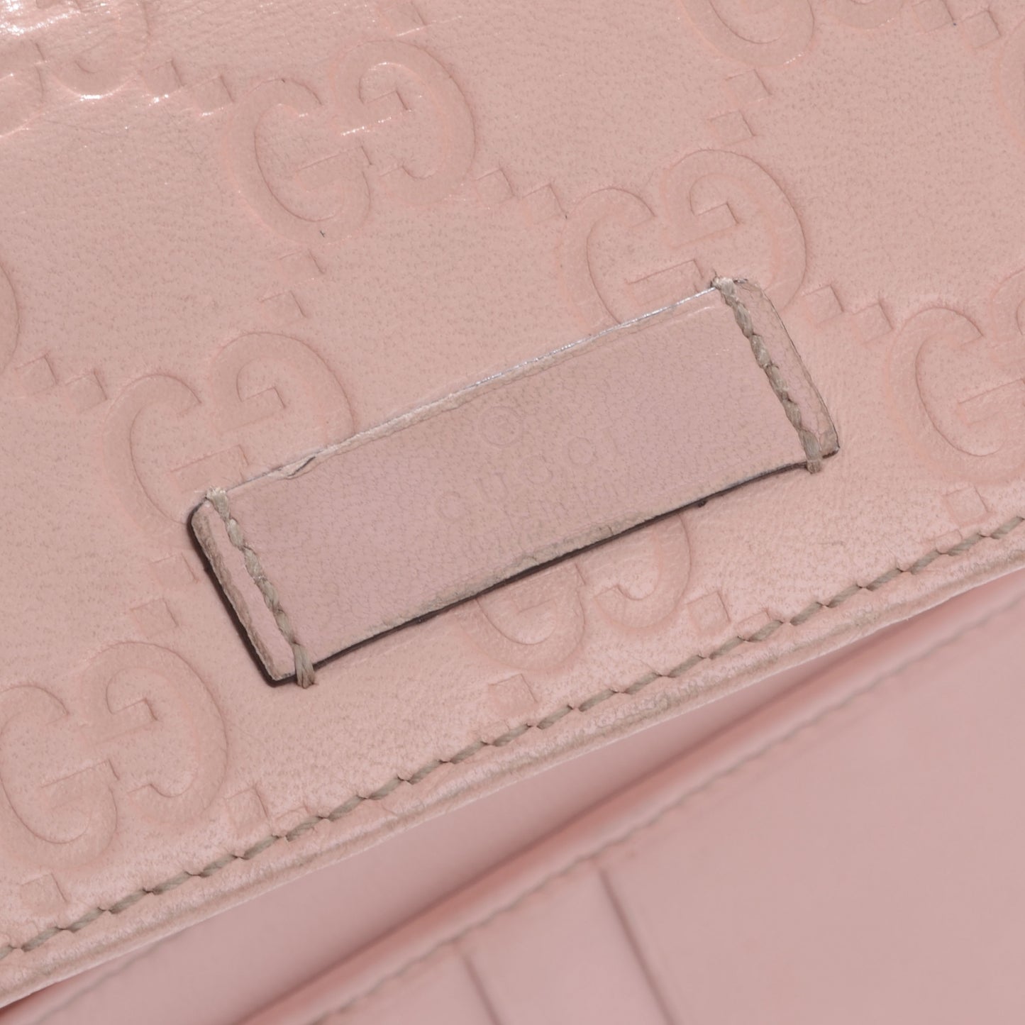 Guccissima Joy Continental Snap Oranizer Wallet Rose Dragea