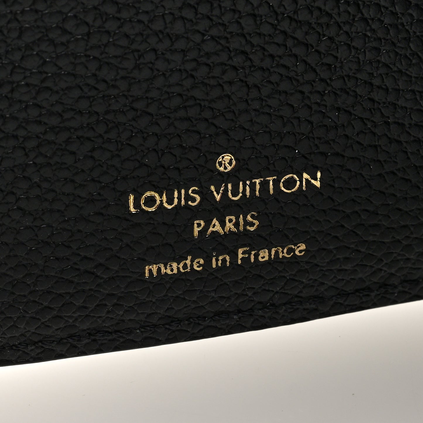 Empreinte Monogram Giant Victorine Wallet Black Beige