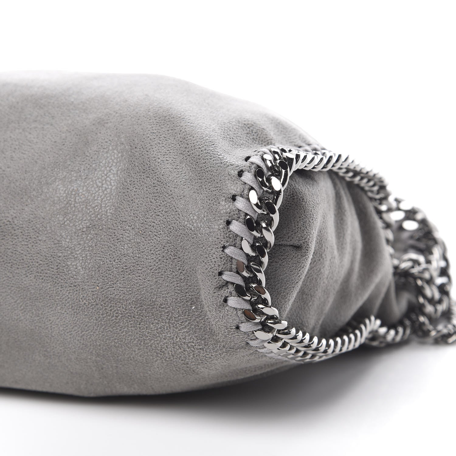Stella McCartney Shaggy Deer Falabella Fold Over Tote Grey 10 of 10