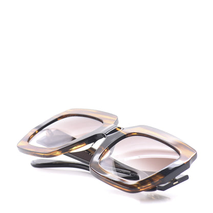 Gucci Square Frame GG0178S Sunglasses Havana 8 of 9