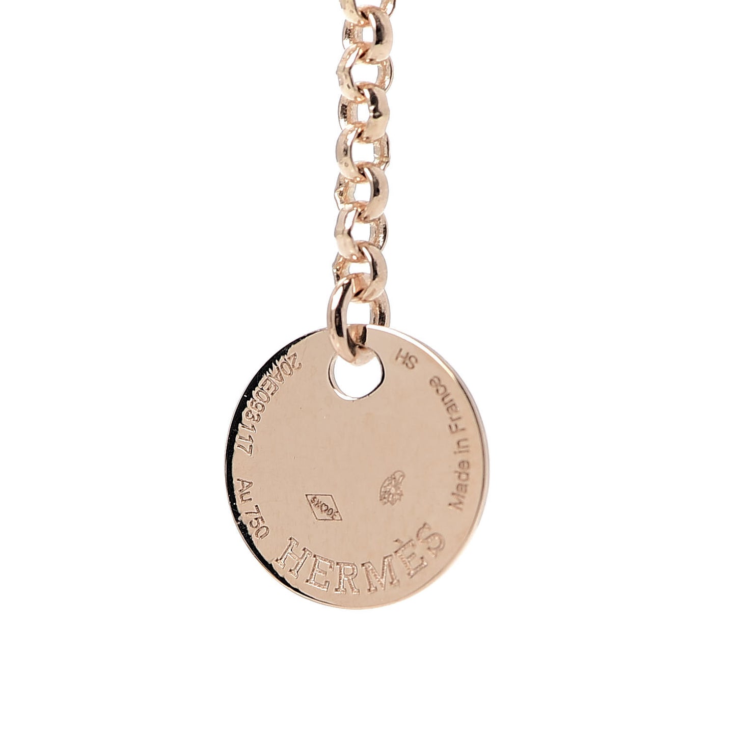 18K Rose Gold PM Kelly Clochette Bracelet SH