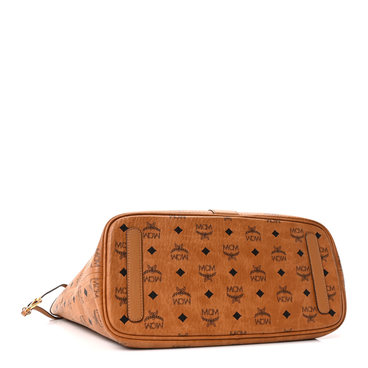 Visetos Medium Liz Reversible Shopper Tote Cognac