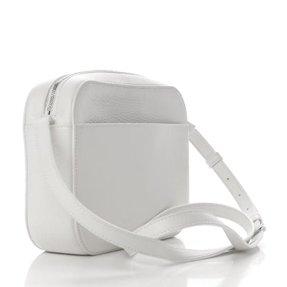 Balenciaga Calfskin Logo S Everyday Camera Bag White 3 of 9
