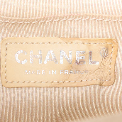 Chanel Caviar Chevron Quilted Small Boy Flap Light Beige 6 of 10