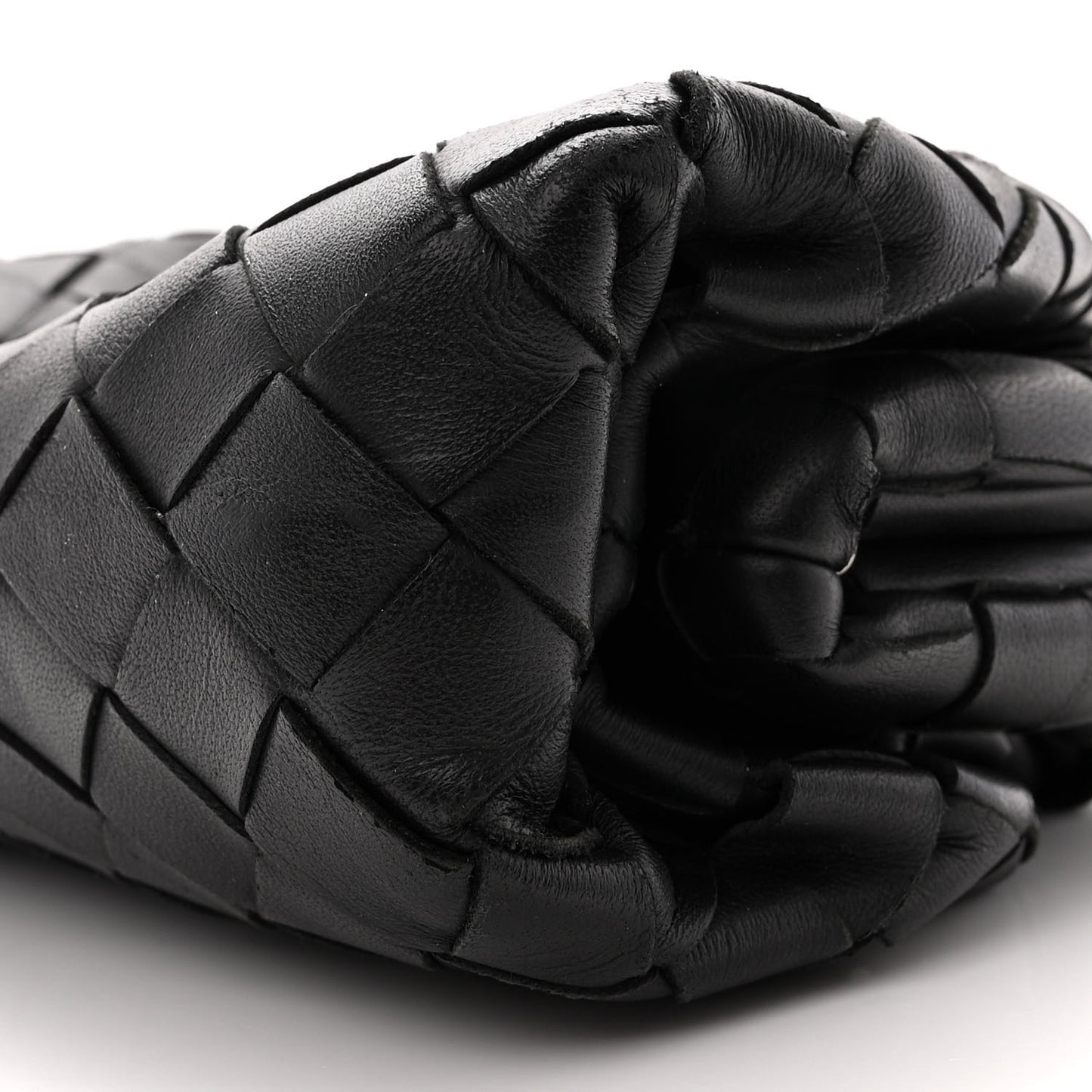 Nappa Intrecciato The Mini Pouch Black