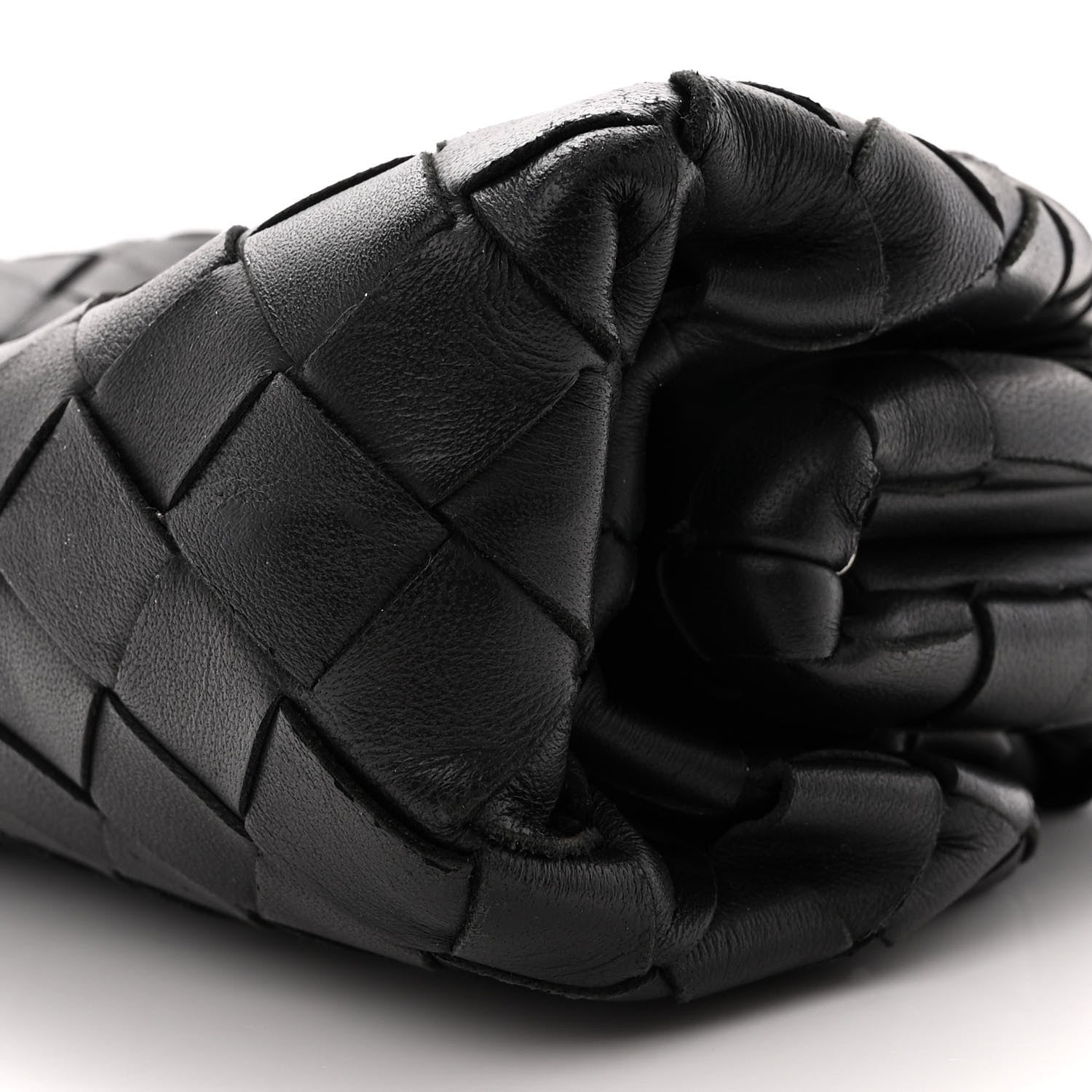 Bottega Veneta Nappa Intrecciato The Mini Pouch Black 9 of 11