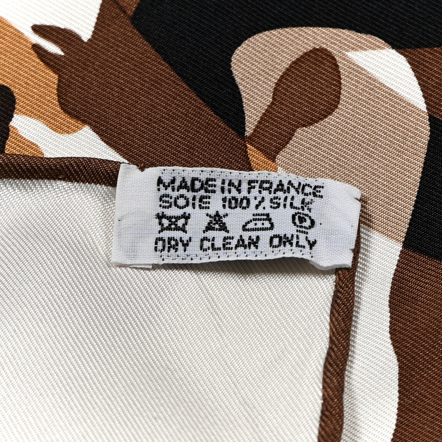 Silk Ex Libris En Camouflage Scarf 90