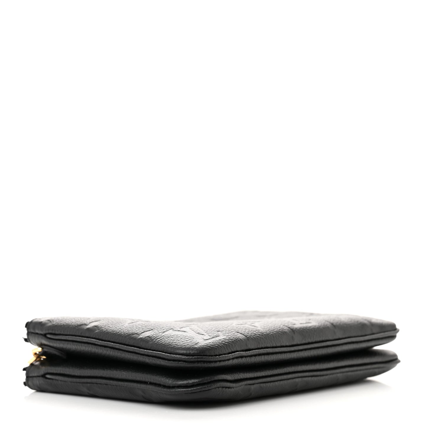 Empreinte Double Zip Pochette Black