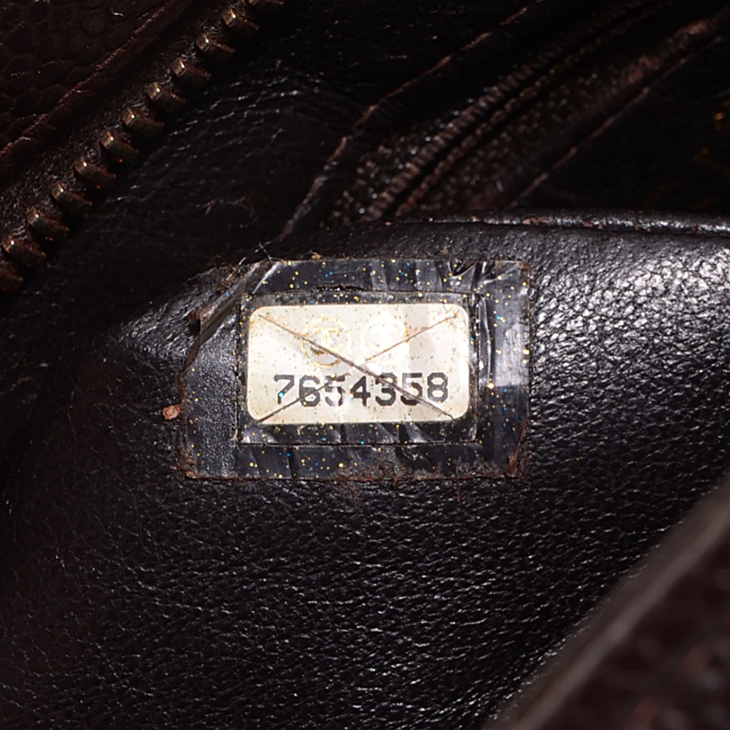 Chanel Caviar Medallion Tote Dark Brown 7 of 7
