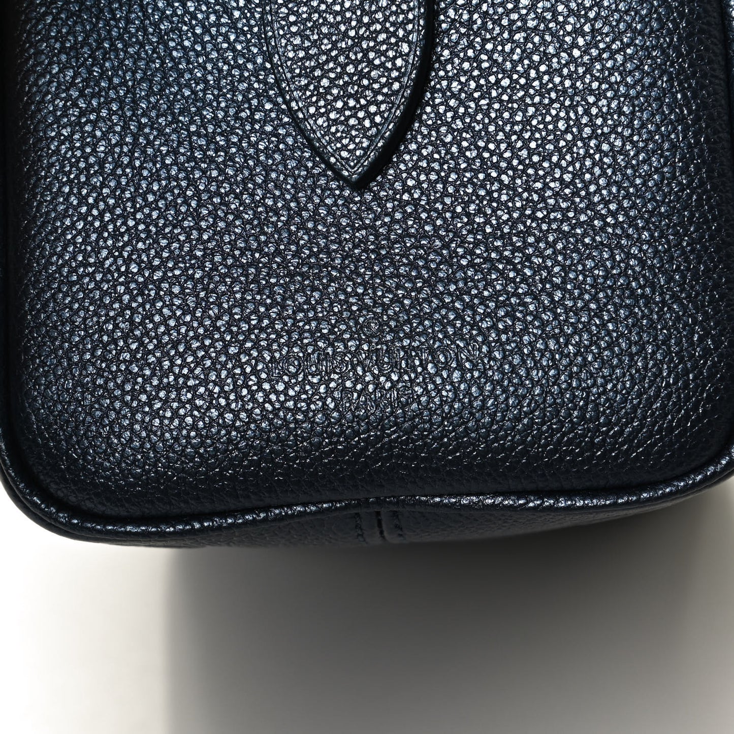 Metallic Empreinte Monogram Giant Speedy Bandouliere 20 Navy Nacre