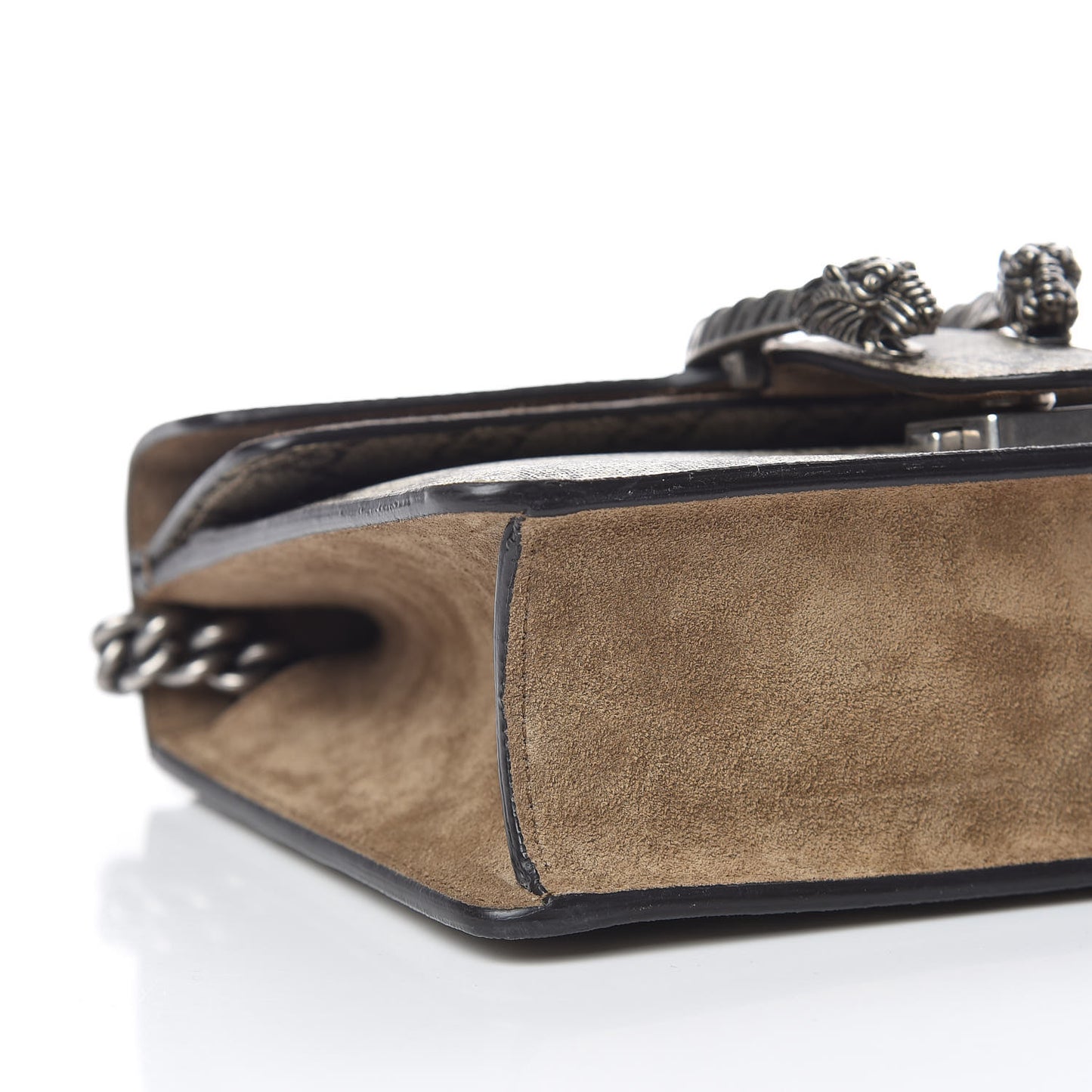 GG Supreme Monogram Mini Dionysus Shoulder Bag Taupe