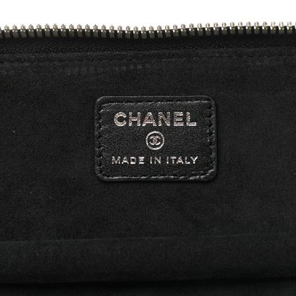 Chanel Lambskin Quilted Jewelry Case Black 7 of 12