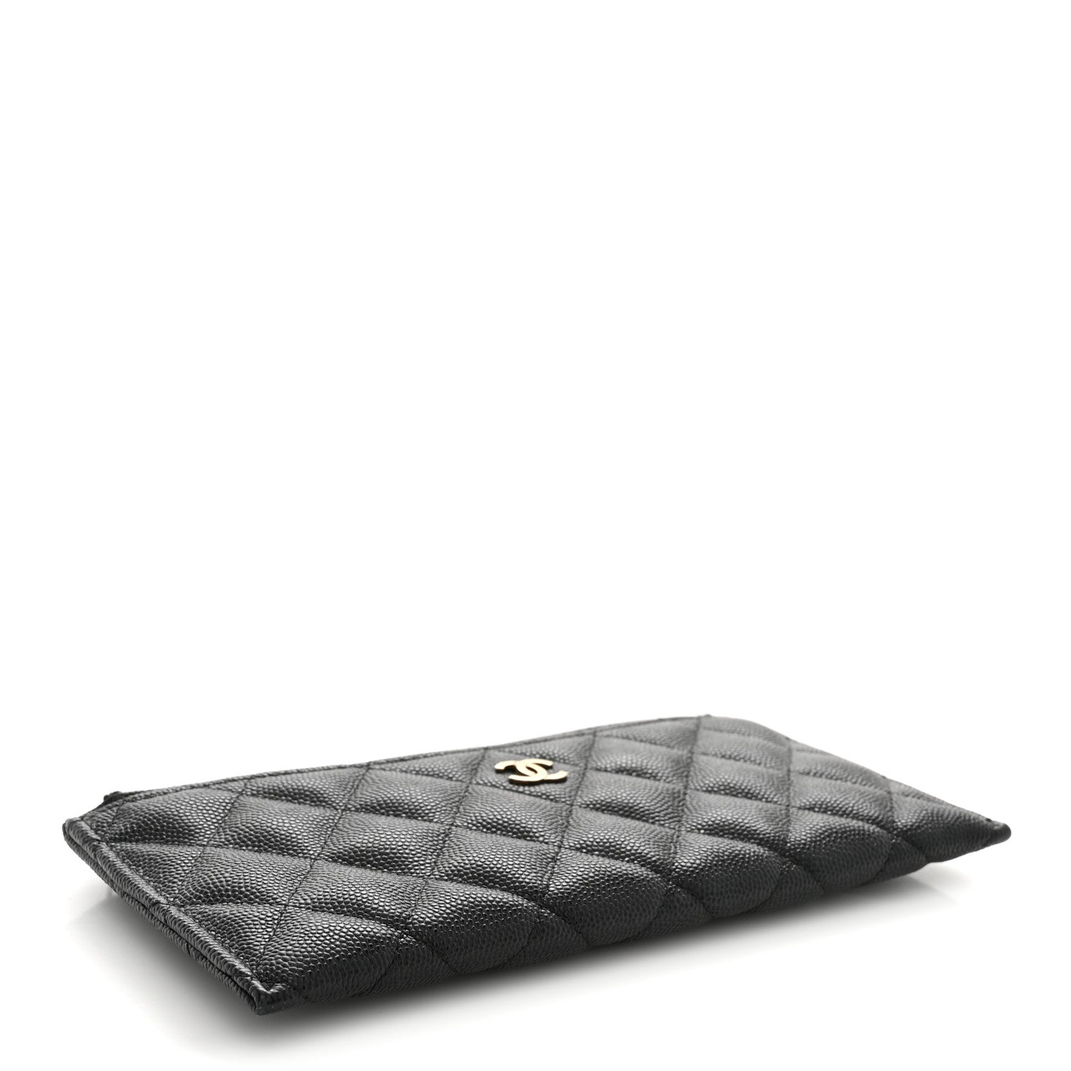 Chanel Caviar Quilted Classic Zip Pouch Black 4 of 8
