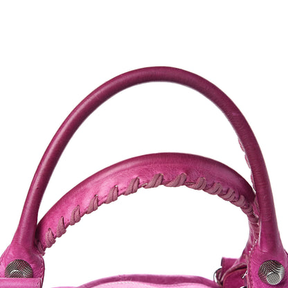 Balenciaga Agneau Giant 21 Silver Hardware Weekender Magenta 9 of 32