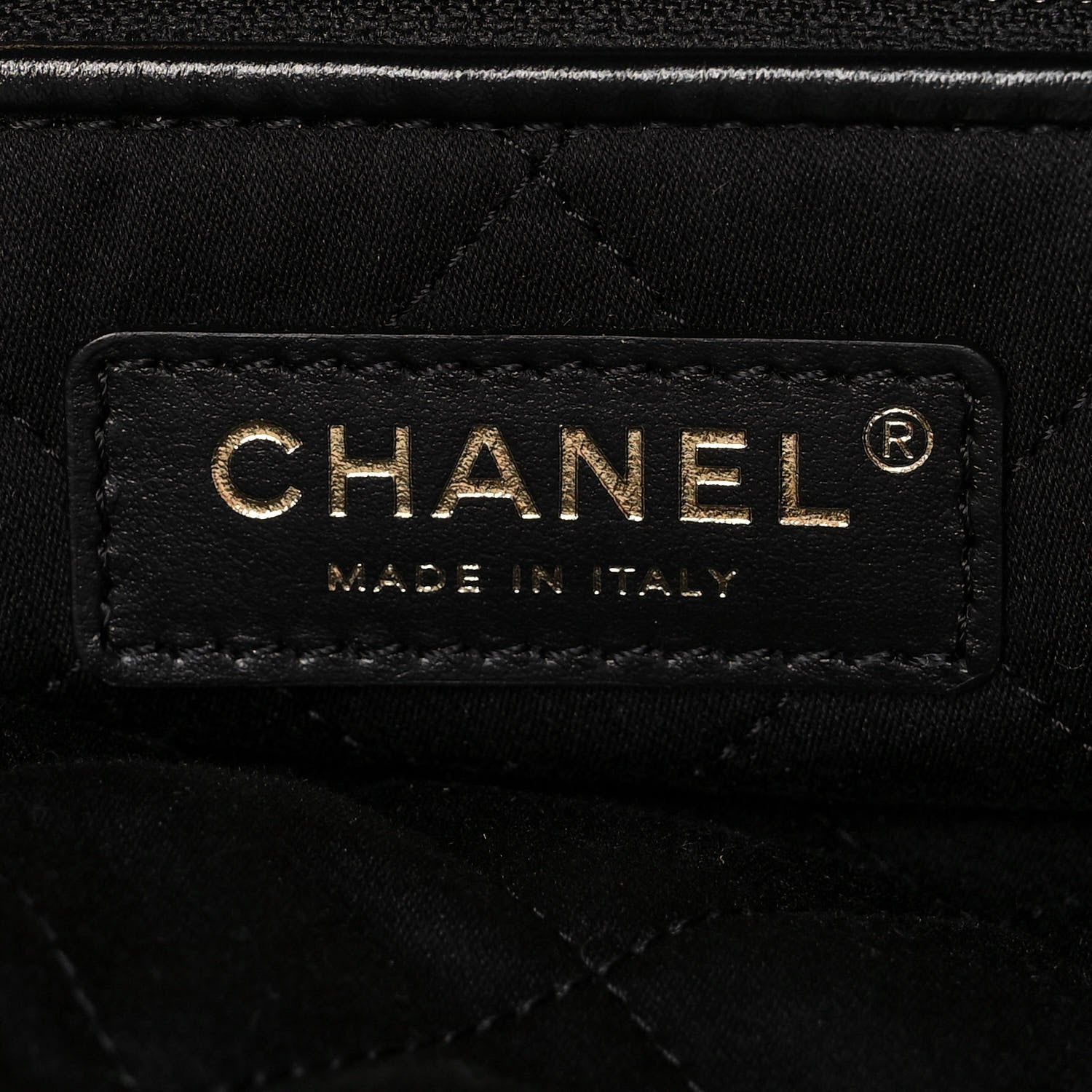 Chanel Shiny Calfskin Quilted Small Chanel 22 Black 9 of 12