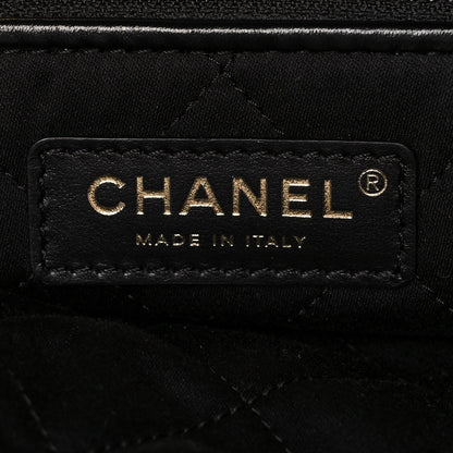 Chanel Shiny Calfskin Quilted Small Chanel 22 Black 9 of 12