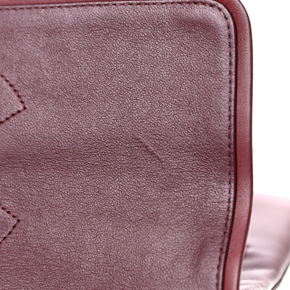Chanel Lambskin Quilted Jumbo Double Flap Burgundy 14 of 19