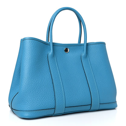Hermes Negonda Garden Party 30 TPM Turquoise 3 of 9
