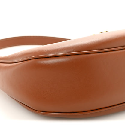 Celine Smooth Calfskin Medium Strap Ava Triomphe Shoulder Bag Tan 9 of 11
