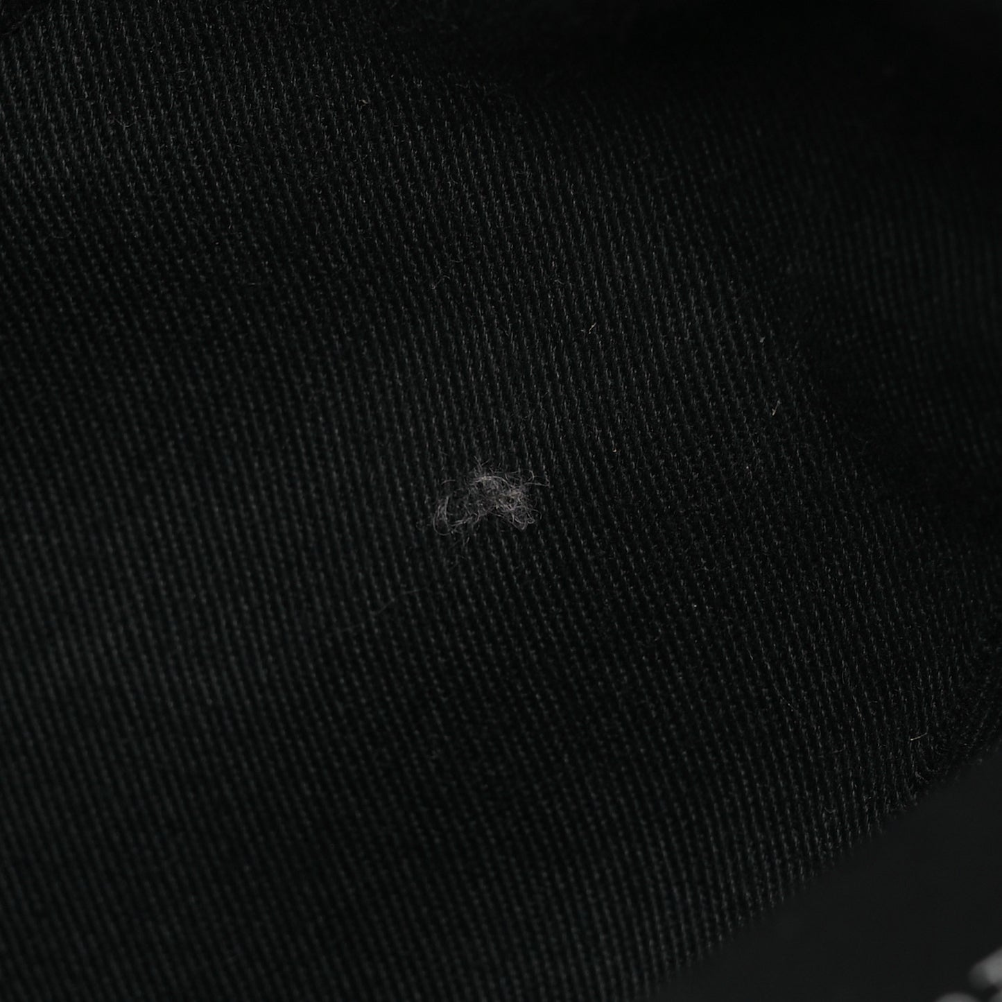 Monogram Web Baseball Hat M Black