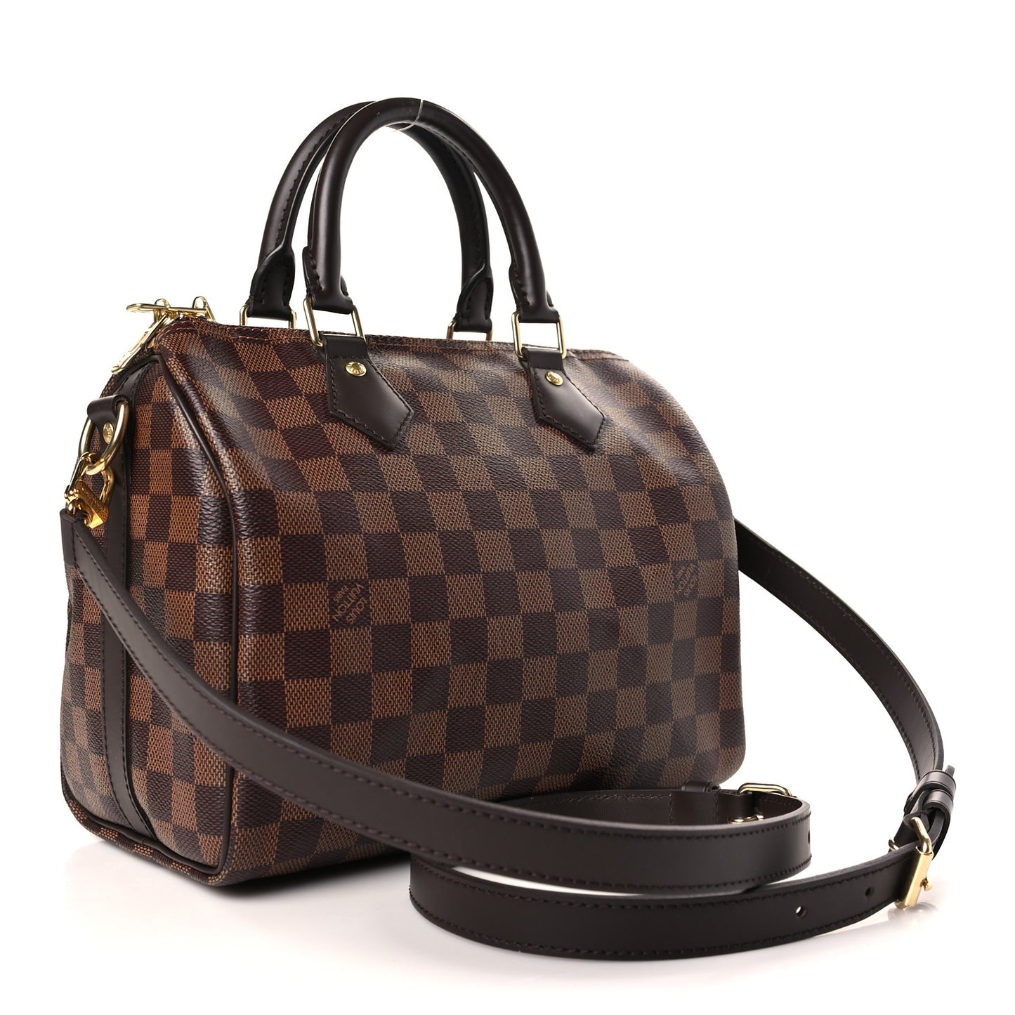 Damier Ebene Speedy Bandouliere 25