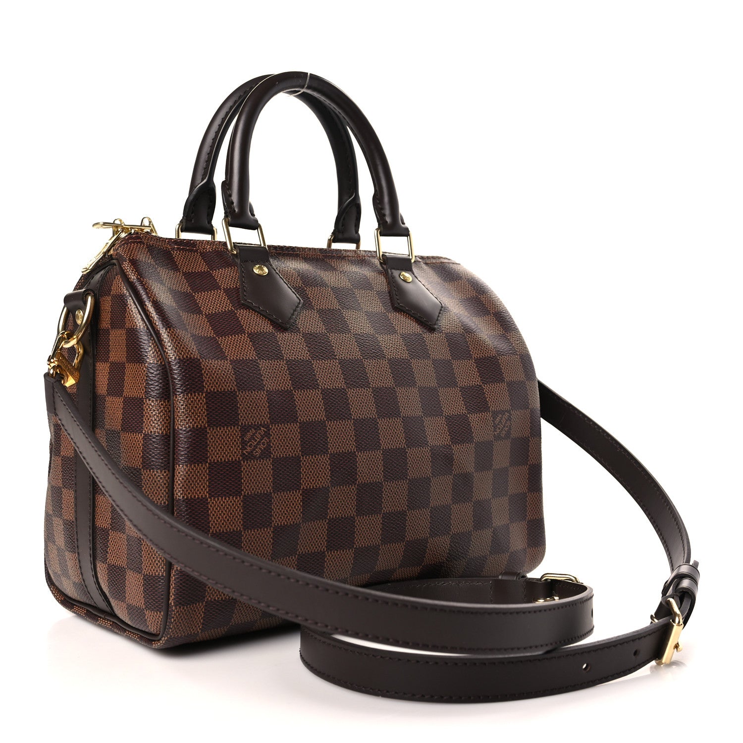 Louis Vuitton Damier Ebene Speedy Bandouliere 25 3 of 8
