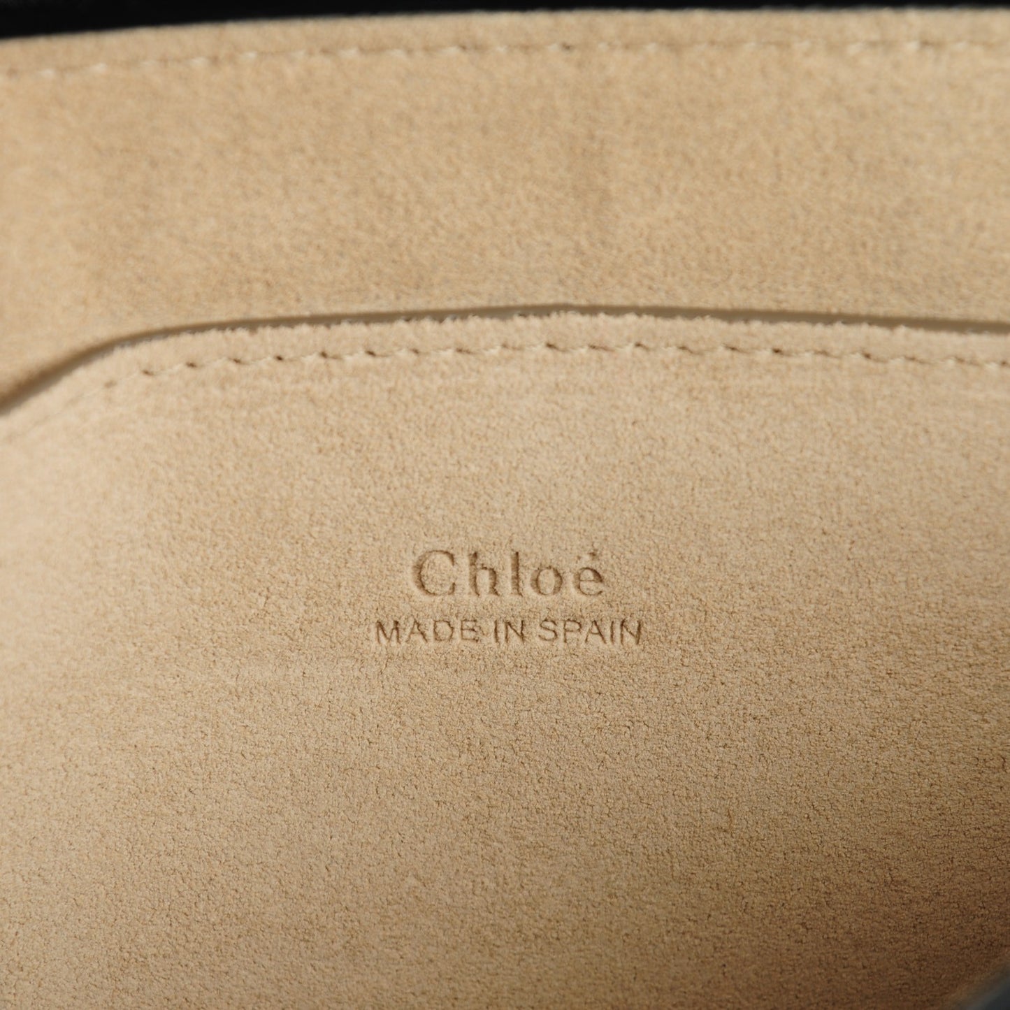 Suede Calfskin Small Faye Shoulder Bag Black