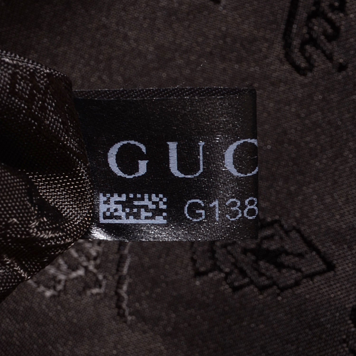 Gucci Crystal Monogram Large Duchessa Boston Dark Brown 9 of 9