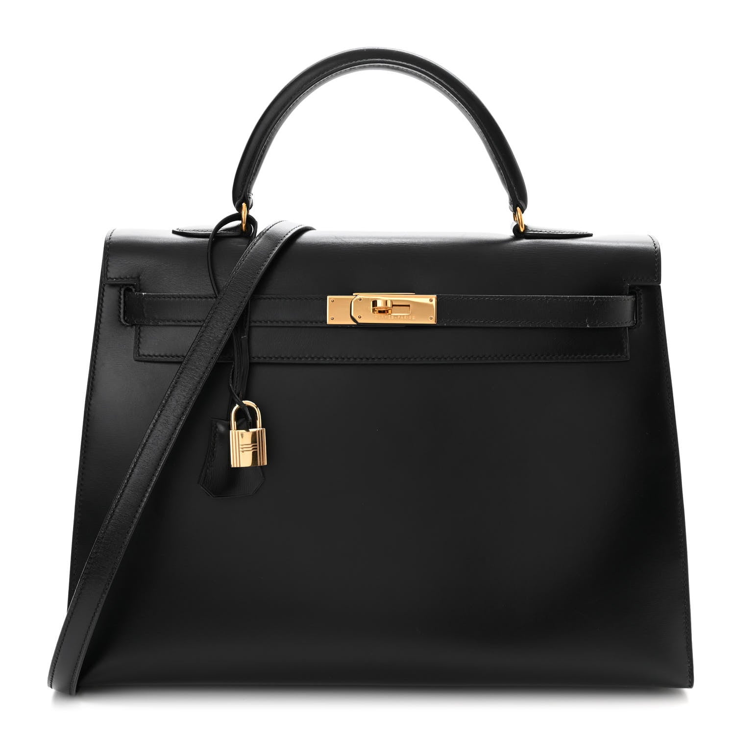 Hermes Box Kelly Sellier 35 Black 1 of 21