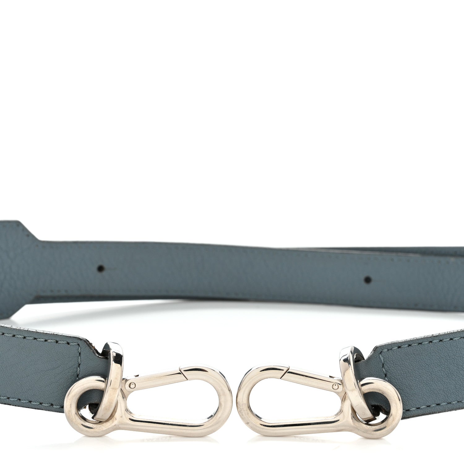 Loewe Satin Calfskin Pad Strap Stone Blue 4 of 5