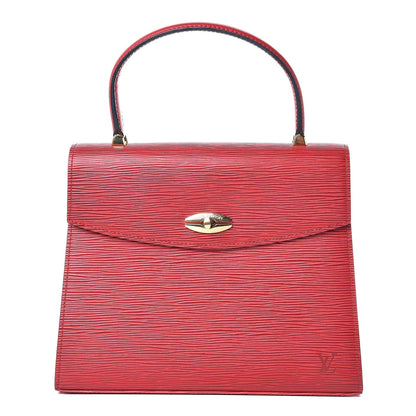 Louis Vuitton Epi Malesherbes Castillan Red 1 of 14