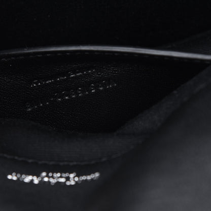 Saint Laurent Calfskin Small Monogram Sunset Black 10 of 18
