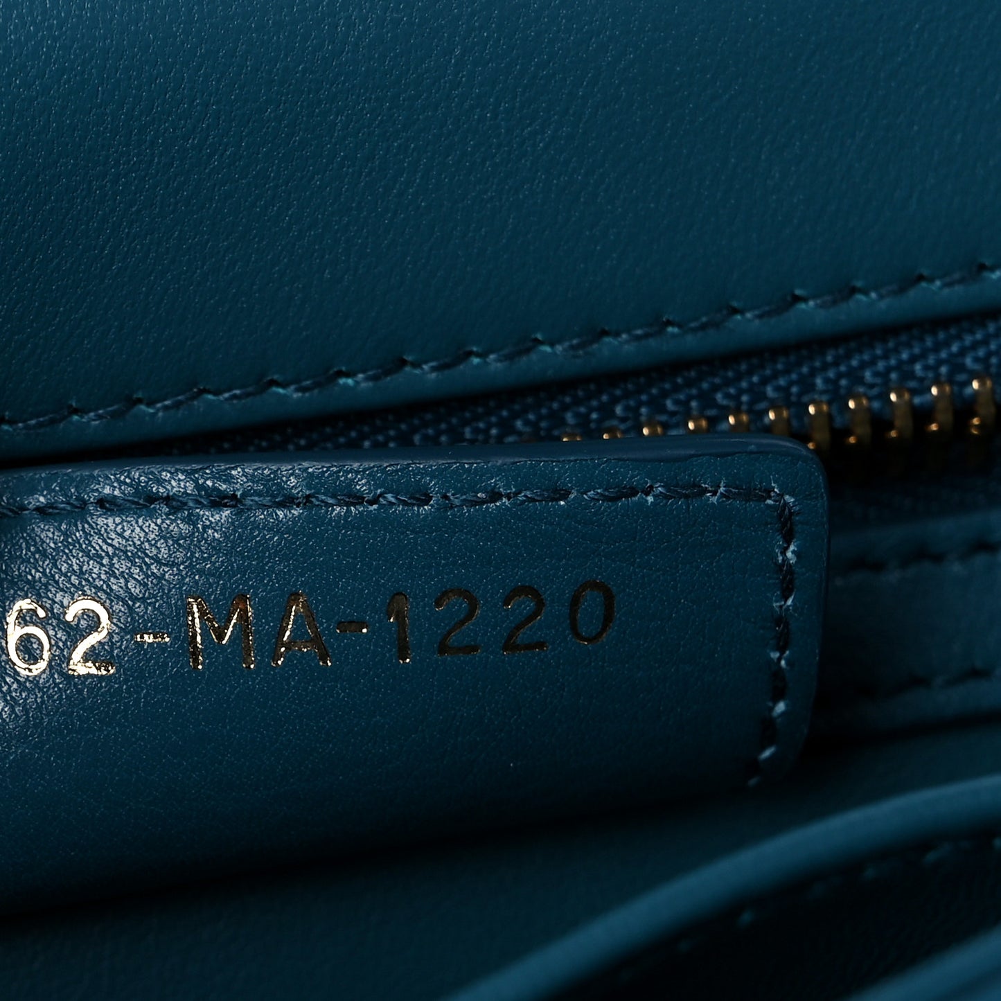 Lambskin Cannage Small Caro Bag Deep Ocean