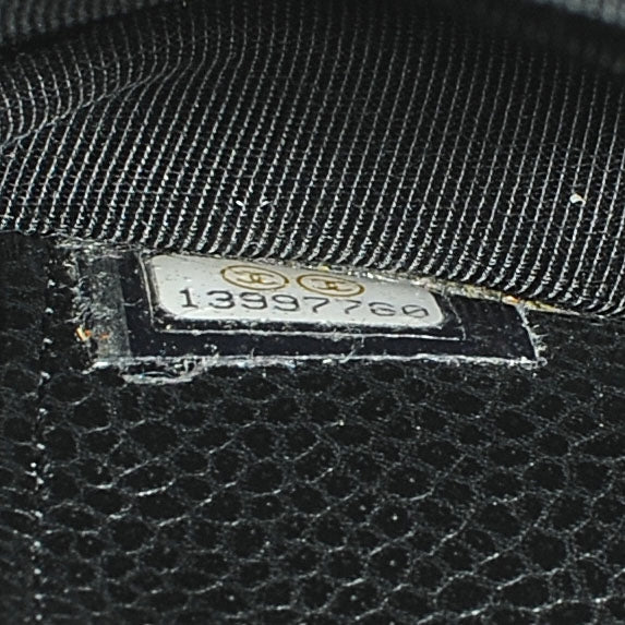 Chanel Caviar Wallet on Chain WOC Black 8 of 8