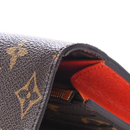 Louis Vuitton Monogram Emilie Wallet Piment 8 of 8