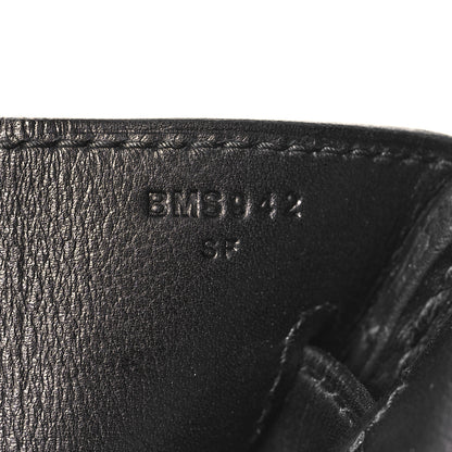 Hermes Veau Volupto Rock HAC Birkin 40 Black 8 of 14