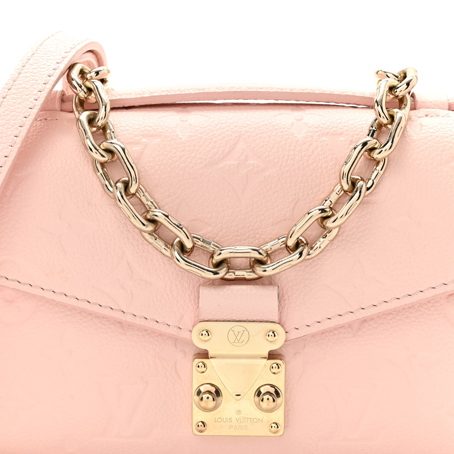 Louis Vuitton Empreinte Pochette Metis East West Pink Opale 7 of 10