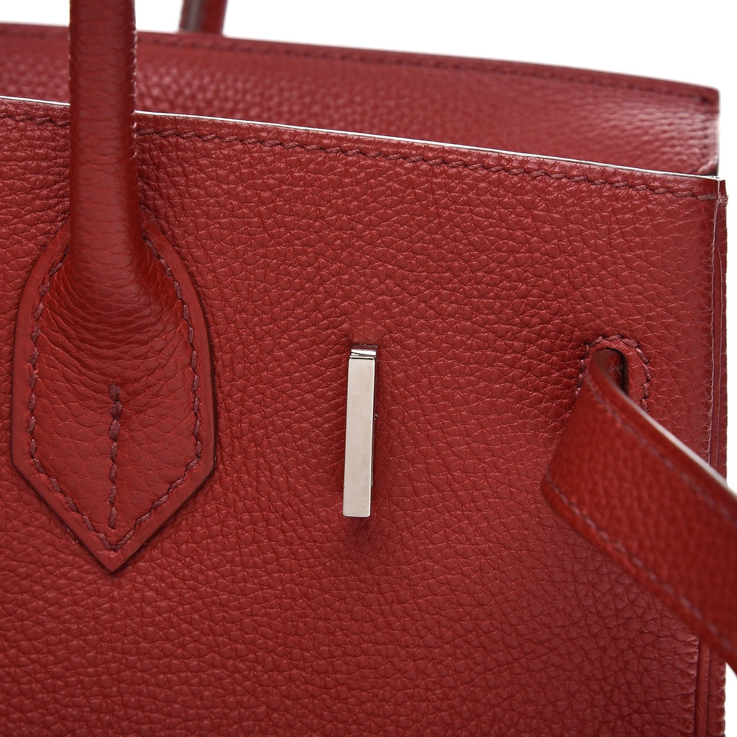 Togo Birkin 30 Rouge Garance
