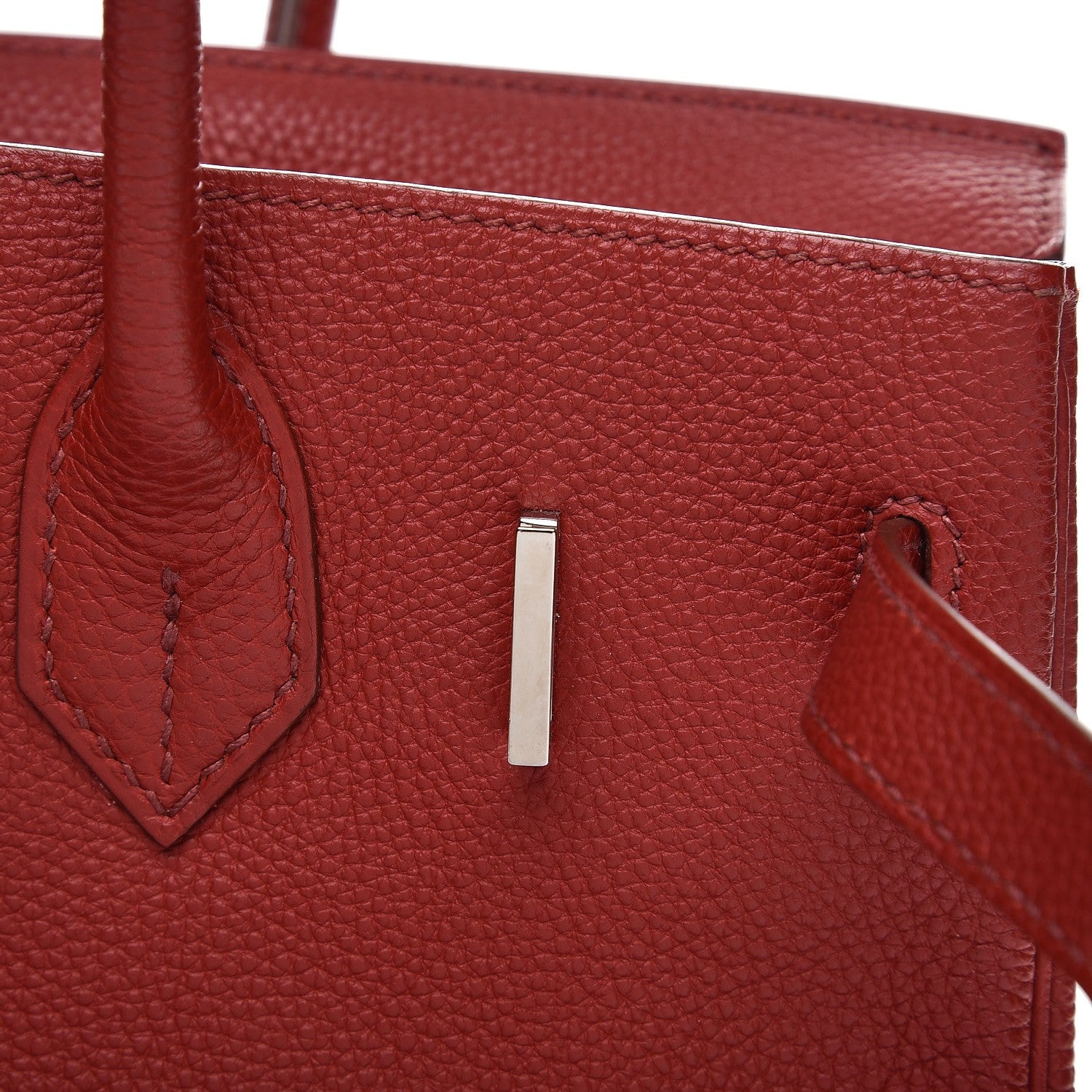 Hermes Togo Birkin 30 Rouge Garance 17 of 39