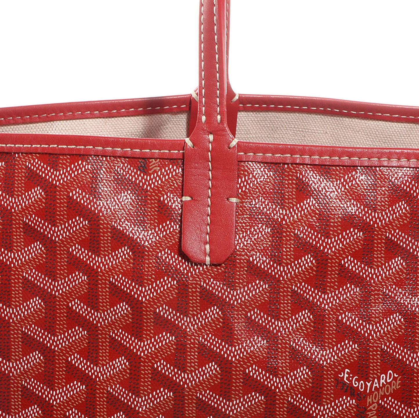 Goyardine Saint Louis PM Red