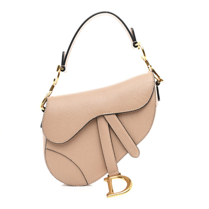 Christian Dior Grained Calfskin Mini Saddle Bag Fard 1 of 10