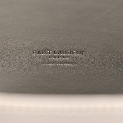 Saint Laurent Grained Calfskin Topstich Baby Sac De Jour Fog 6 of 11