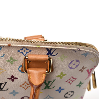 Louis Vuitton Monogram Multicolor Alma White 12 of 13