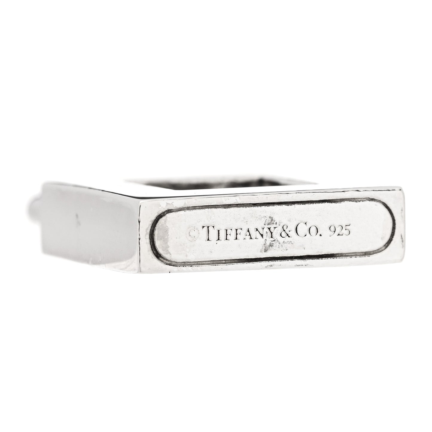Sterling Silver Letter U Lock Charm Pendant